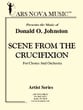 Scene from the Crucifixion Orchestra sheet music cover